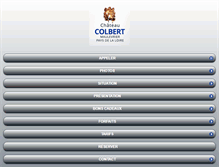 Tablet Screenshot of chateaucolbert.com